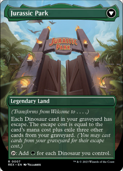 Welcome to . . . Jurassic Park #7 | REX Jurassic World Collection | MTG - Image 2