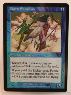 MTG - [ Faerie Squadron ] FOIL - Near Mint! Invasion Magic the Gathering - Image 1