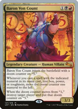 Baron Von Count Unstable - Near Mint - Image 1