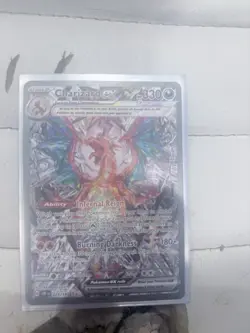 Pokemon Charizard ex 223/197 SV03 Obsidian Flames Tera Ultra Rare Holo 330 HP - Image 1