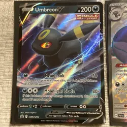Pokemon card lot Holo Rare Full EX Eiscue, Iron Thorns, Leafeon, Umbreon, Dialga - Image 2