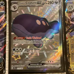 Pokemon card lot Holo Rare Full EX Eiscue, Iron Thorns, Leafeon, Umbreon, Dialga - Image 4