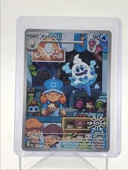VANILLISH 2023 POKEMON PARADOX RIFT ILLUSTRATION RARE 190/189 Q5542 - Image 1