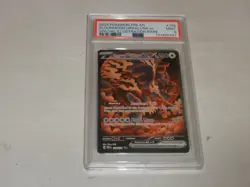 2025 Pokemon PRE EN Special Illustration Rare #168 Bloodmoon Ursaluna ex PSA 9 - Image 1