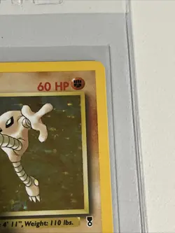 Pokemon TCG Hitmonlee 13/110 Holo Rare, Legendary Collection WOTC, LP/NM - Image 4