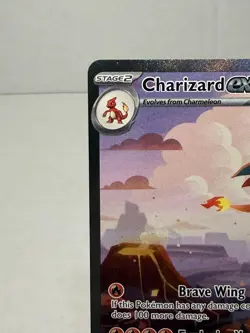 Pokemon Charizard EX 199/165 Scarlet & Violet 151 Special Illustration Rare Holo - Image 4