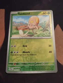 Pokemon TCG Toedscool Paradox Rift 016/182 Reverse Holo Common-NM - Image 1