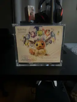 Prismatic Evolutions Pokemon Center Exclusive ETB - Sealed With Acrylic Case - Image 1