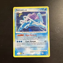 Pokemon TCG Suicune Cracked Ice Holo Rare, Secret Wonders 19/132 - Image 1