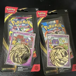 Pokemon TCG Mega Evolution Single Pack Blister Set of 2 Drifloon Drifblim bundle - Image 1