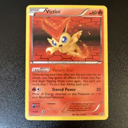 Pokemon TCG Victini BW32 Holo Black Star Promo - Image 1