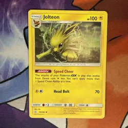 Pokemon TCG Jolteon 70/236 Sm Cosmic Eclipse Regular Uncommon MP - Image 1