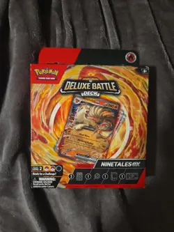 2024 Pokemon Deluxe Battle Deck Ninetales ex Box - Image 1