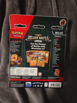 2024 Pokemon Deluxe Battle Deck Ninetales ex Box - Image 2