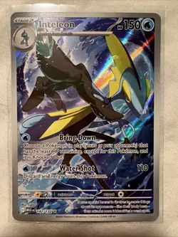 Pokemon Inteleon Illustration Rare Mega Evolutions #142/132 NM/M Condition - Image 1