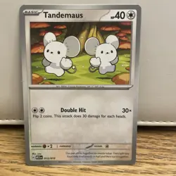 Pokemon TCG Tandemaus 013/015 McDonald's Promo 2023 - Image 3