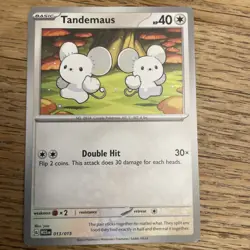 Pokemon TCG Tandemaus 013/015 McDonald's Promo 2023 - Image 5