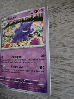 2023 Pokemon Scarlet & Violet 151 Gengar Reverse Holos #094/165 - Image 2