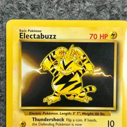 Vintage Pokemon Base Set Electabuzz 20/102 Rare NM/LP - Image 3