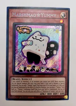 Yu-Gi-Oh! Marshmao Yummy Secret Rare DOOD-EN024 1st Edition (NM) 🔥🔥 - Image 1