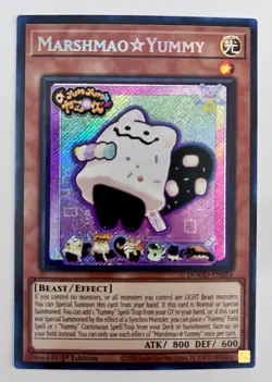 Yu-Gi-Oh! Marshmao Yummy Secret Rare DOOD-EN024 1st Edition (NM) 🔥🔥 - Image 2