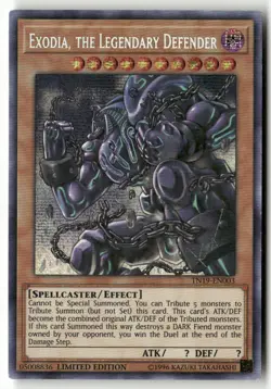 #TN19-EN003 - Exodia, the Legendary Defender - PUR,LIMITED ED,WB1 - Image 1