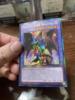 YuGiOh! Red-Eyes Dark Dragoon RA02-EN021 Prismatic Ultimate Rare 1st Ed NM - Image 2