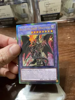 YuGiOh! Red-Eyes Dark Dragoon RA02-EN021 Prismatic Ultimate Rare 1st Ed NM - Image 3