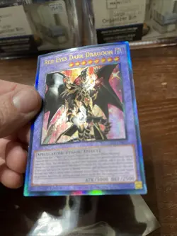 YuGiOh! Red-Eyes Dark Dragoon RA02-EN021 Prismatic Ultimate Rare 1st Ed NM - Image 5