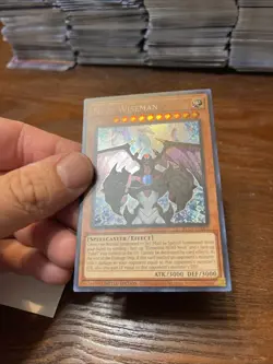 Neos Wiseman Limited Edition Secret Rare BLC1-EN007 Yu-Gi-Oh! - Image 3