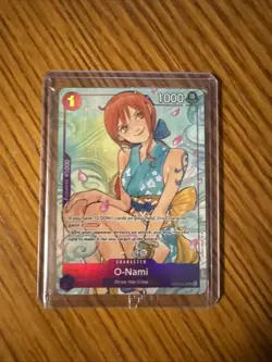 Sealed O-Nami One Piece Illustration Volume 1 Promo OP05-062 - Image 1