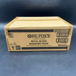 One Piece OP-10 Royal Blood English 12 Booster Box Case Factory Sealed - Image 1