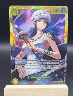 Trafalgar Law EB03-062 Extra Booster: One Piece Heroines Edition Foil - Image 1