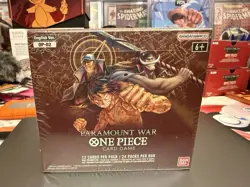 One Piece Paramount War Booster Box OP02 English Sealed - Image 1