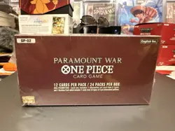 One Piece Paramount War Booster Box OP02 English Sealed - Image 2