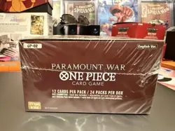 One Piece Paramount War Booster Box OP02 English Sealed - Image 5