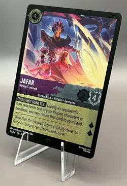 Disney Lorcana Archazia's Island 51/204 - Jafar Cold Foil NM - Image 1