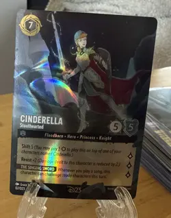 Disney Lorcana D23 Promo - CINDERELLA Stouthearted - 02/D23 - Image 1