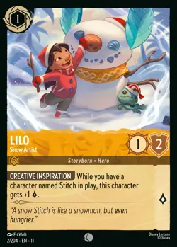 Disney Lorcana Winterspell Foil Cards - Image 2