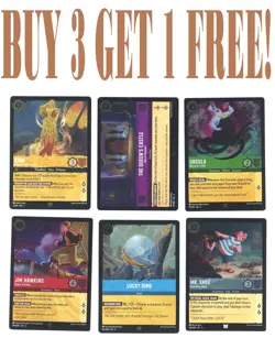 Disney LORCANA Into the Inklands FOIL (BUY 3 GET 1) You Pick -Complete Your Set - Image 1
