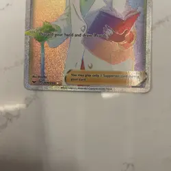 Professor's Research Rainbow Full Art Trainer Pokemon GO Pokemon Card TCG NM - Image 3