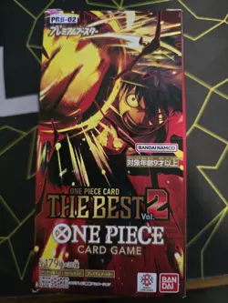 Sealed Japanese The Best Vol. 2 PRB-02 Booster Box US SELLER One Piece Card Game - Image 2