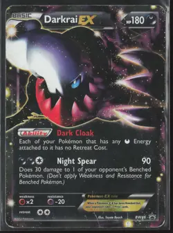Darkrai EX - Promo Black and White Promos BW46 HP Pokemon Card - Image 1