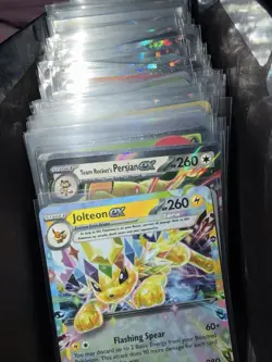 Lot of 150 Pokemon Cards EX/Cosmos Holo/Poke Ball/Master Ball/Holo Energy - Image 1