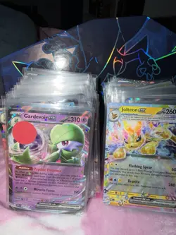 Lot of 150 Pokemon Cards EX/Cosmos Holo/Poke Ball/Master Ball/Holo Energy - Image 2