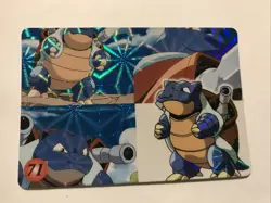 Dugtrio & Blastoise 1996 Japan Pokemon Vending Machine Sticker Card #71 - Image 2