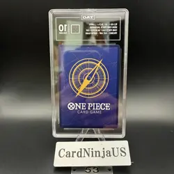 TAG GEM MINT 10 Luffy SR OP07-109 Japanese One Piece Promo Card ONE PIECE DAY'24 - Image 2