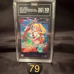 TAG GEM MINT 10 Hibari OP11-010 SR Flagship Battle Prize - ONE PIECE Card Gam 79 - Image 1