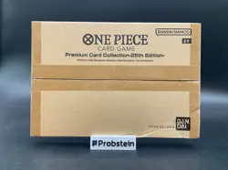 One Piece TCG Premium Card Collection 25th Edition English Version Sealed - Image 1