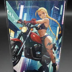 Cammy White Anime Waifu Card Doujin ACG Goddess Holo - Image 1